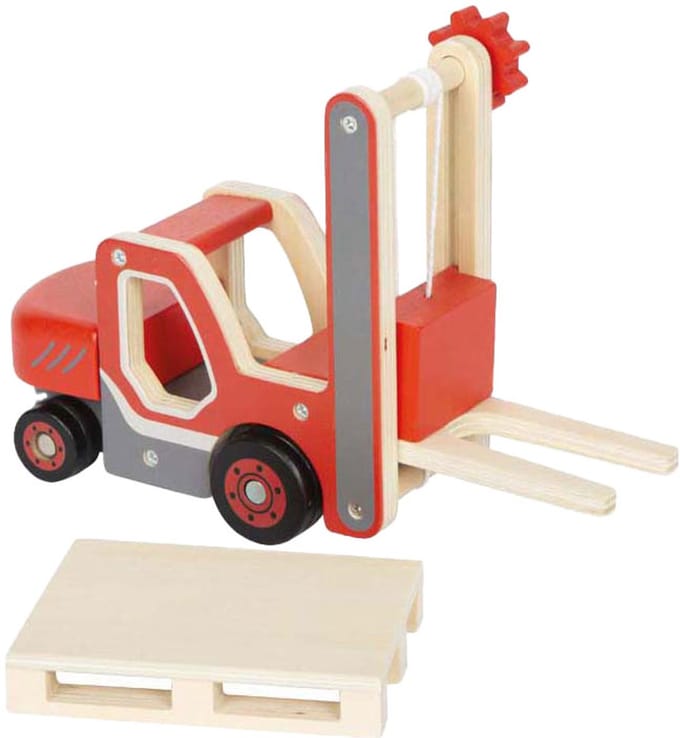 Small Foot - Wooden Forklift with Pallet