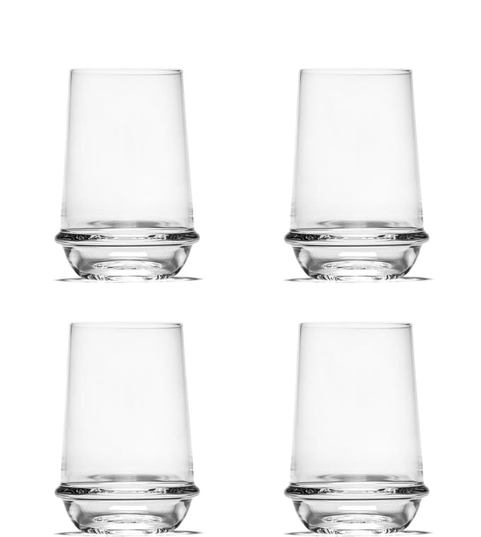 Serax - Dune Drink glazen by Kelly Wearstler, clear (Set van 4)