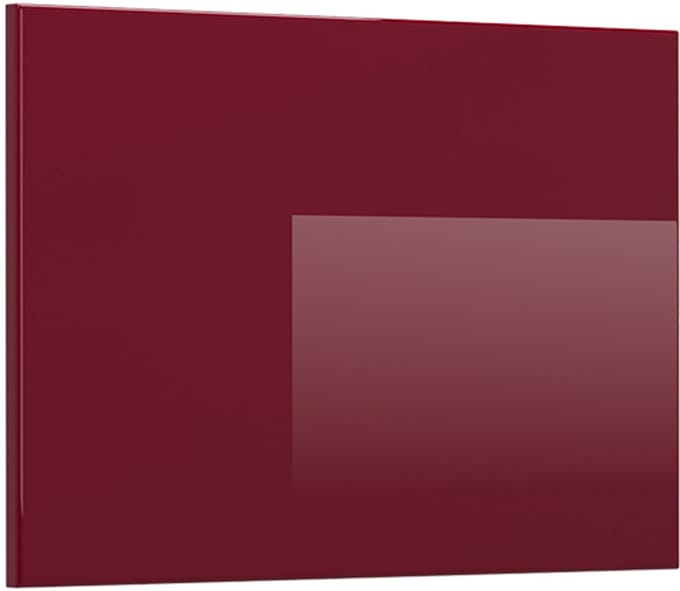 Vicco R-Line Keukenfront – 59.6 x 36 cm meubelfront voor de ondiepe hangkast Rode hoogglans