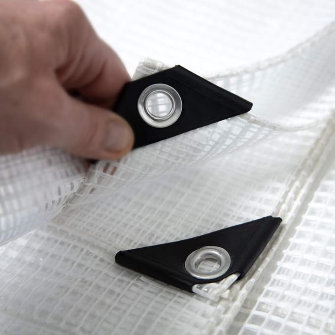 Afdekzeil - Beschermhoes - Buiten Beschermen - Waterdicht UV-bestendig - 2 x 3 meter - Wit