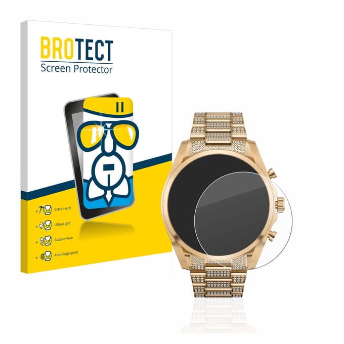Screenprotector voor Michael Kors Access Gen 6 Bradshaw Beschermglas transparant