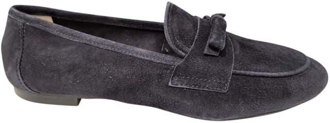 Gianluca Pisati Luna Camoscio Blue Instappers Blauw Suede Dames - Blauw - 43