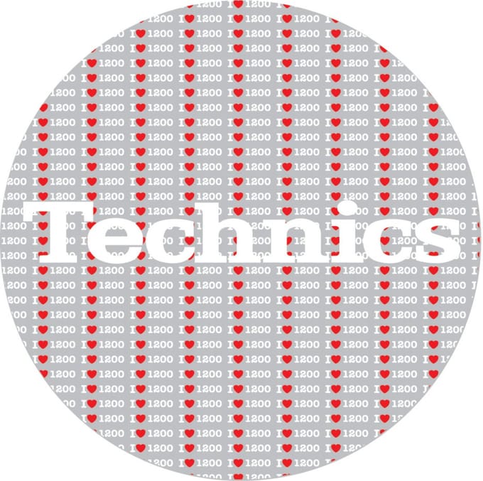 Magma Technics Slipmats 1200 Love - Slipmat voor platenspeler
