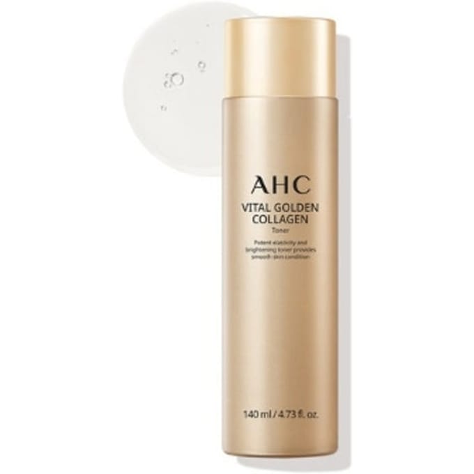 AHC Vital Golden Collagen Toner 140ml white