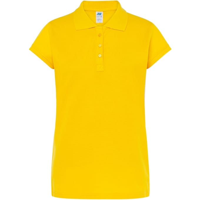 JHK Dames/Dames Regular Poloshirt (Goud)