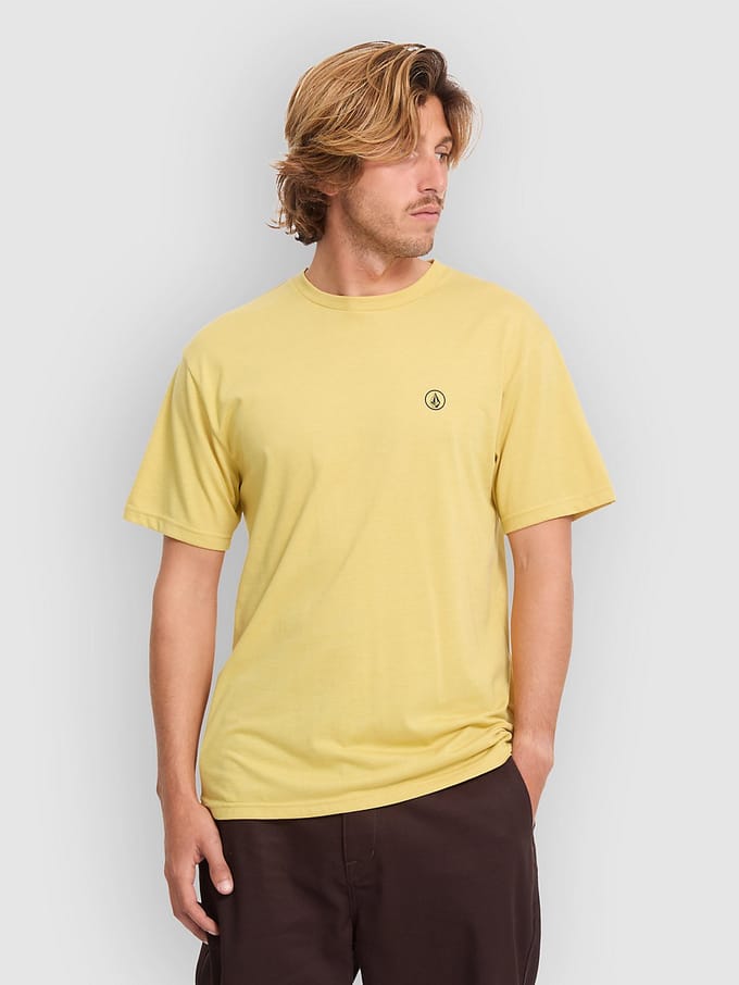 Volcom Circle Blanks Hth T-Shirt geel