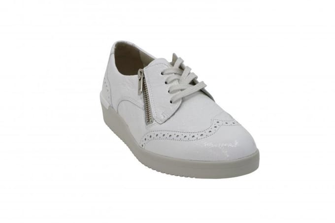 Solidus Veterschoenen - Solidus kathy nappalak weiss veterschoen