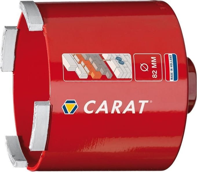 Carat Dustec Dozenboor Droog Gebruik Ø122X60Xm16