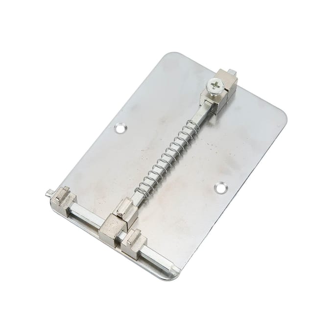 BES?001A Support de carte de circuit imprimé en acier inoxydable Fixation de maintenance de carte mère avec 3 réglables gray