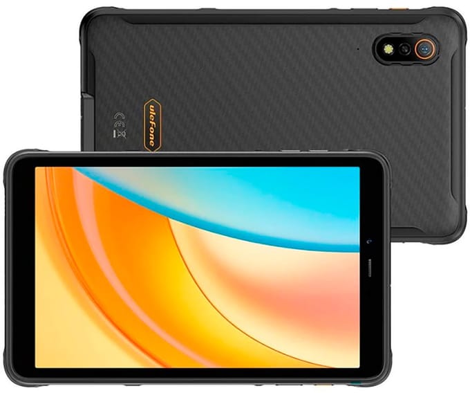 Ulefone Armor Pad Pro Robuuste tablet IP68/IP69K 4G MT8788 16GB RAM (8GB+8GB virtueel RAM) 128GB ROM 48MP 7650mAh Android 13