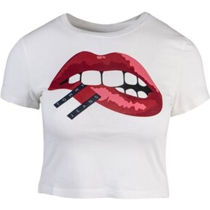 T-shirt Korte Mouw Tommy Hilfiger DW0DW17373YBR