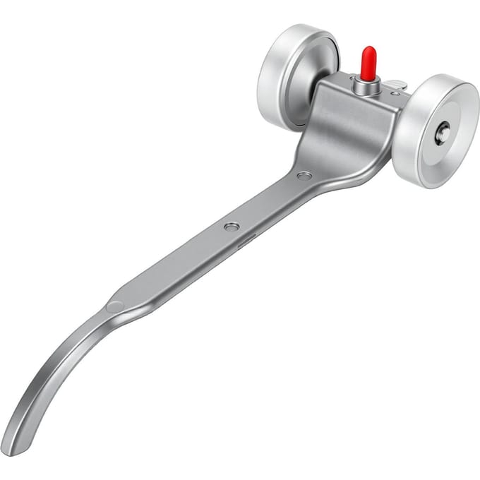 Gezamenlijke Hark Skate Wiel 23cm Metselwerk Voeggereedschap IJzer voor Metselwerk Muuronderhoud gray