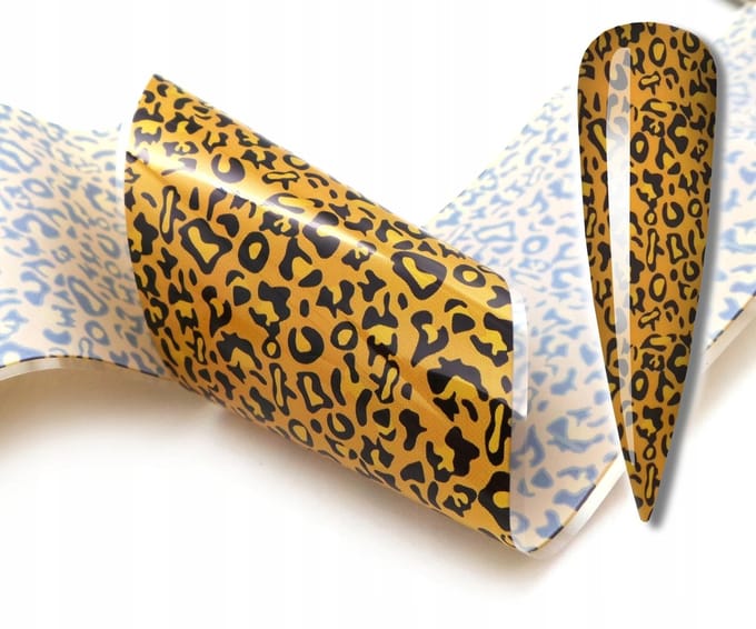 Frezarkowo - Transferfolie - Panterprint - Geel - 100x4 cm