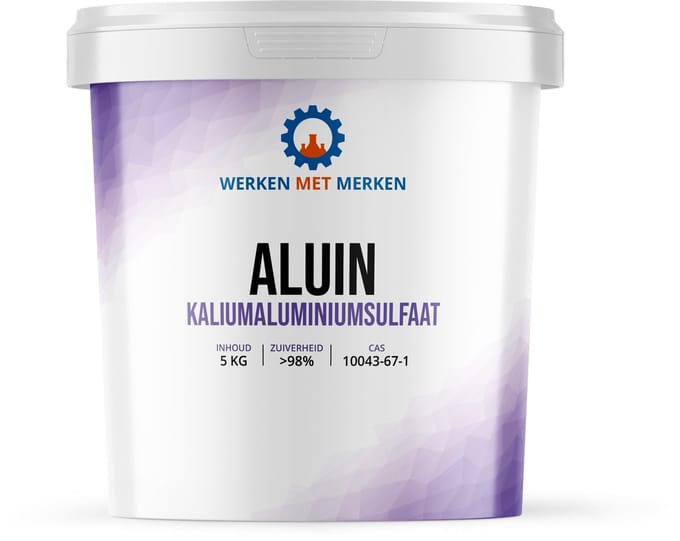 Aluin - Kaliumaluin- Aluin poeder - 5 KG