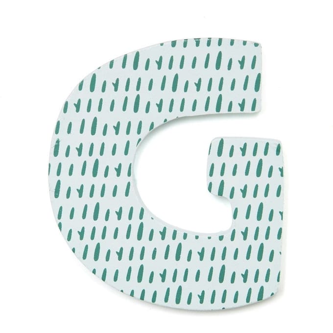 Petit Monkey houten letter G