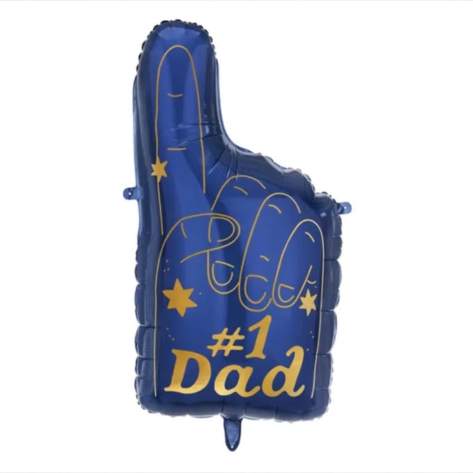 Partydeco - Folieballon #1 Dad (46 x 86,5)