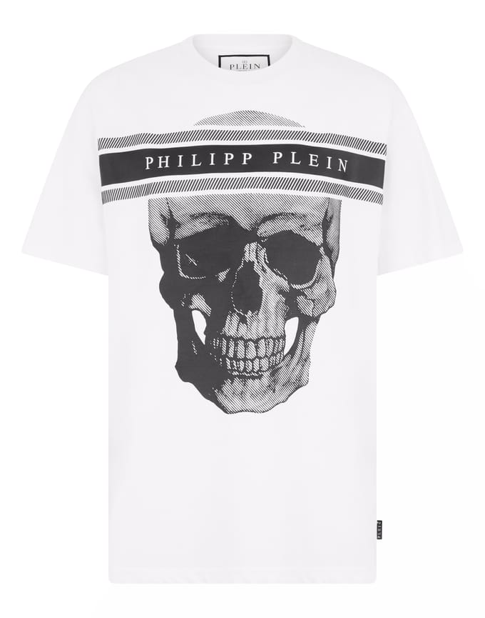 Round Neck T-Shirt Skull Logo Line