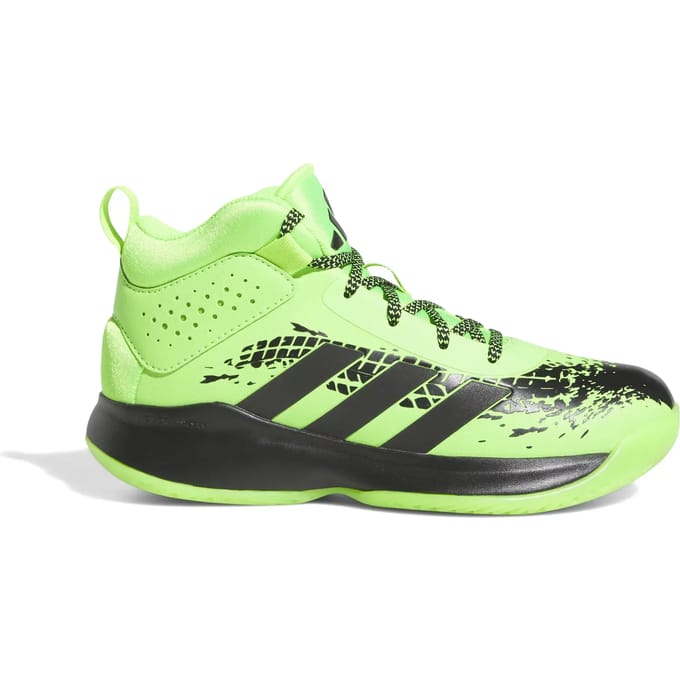 Brede basketbalschoenen voor kinderen adidas Cross Em Up 5