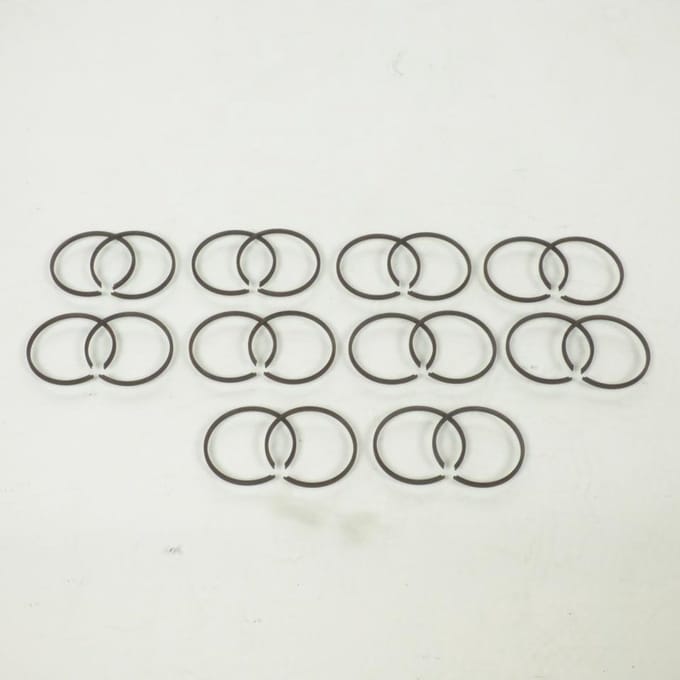 Boite de vingt segments de piston RSM pour mobylette MBK 51 Ø38.98x2mm Erg int