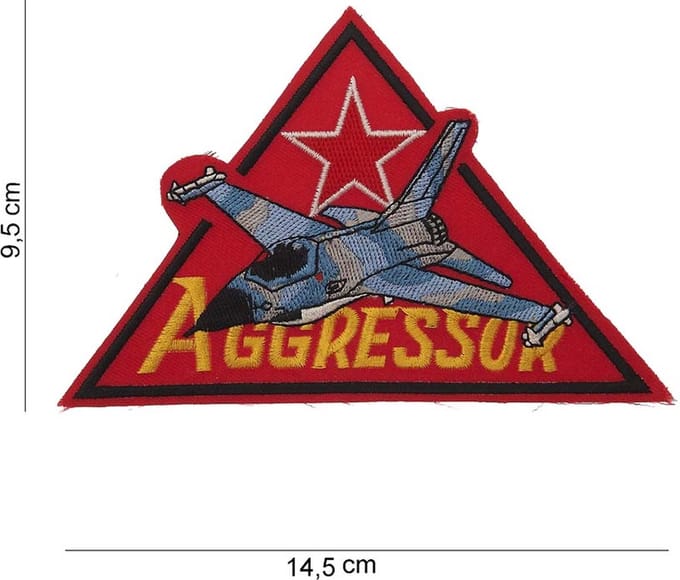 Embleem stof Aggressor