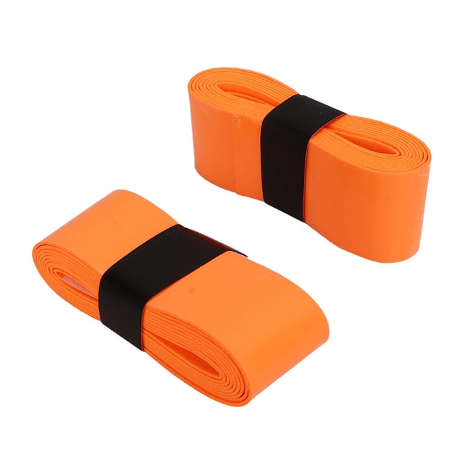 2 Stuks Drumstok Wrap Antislip Zweetabsorberende Drumstok Grips PU Drumstok Tape Oranje black