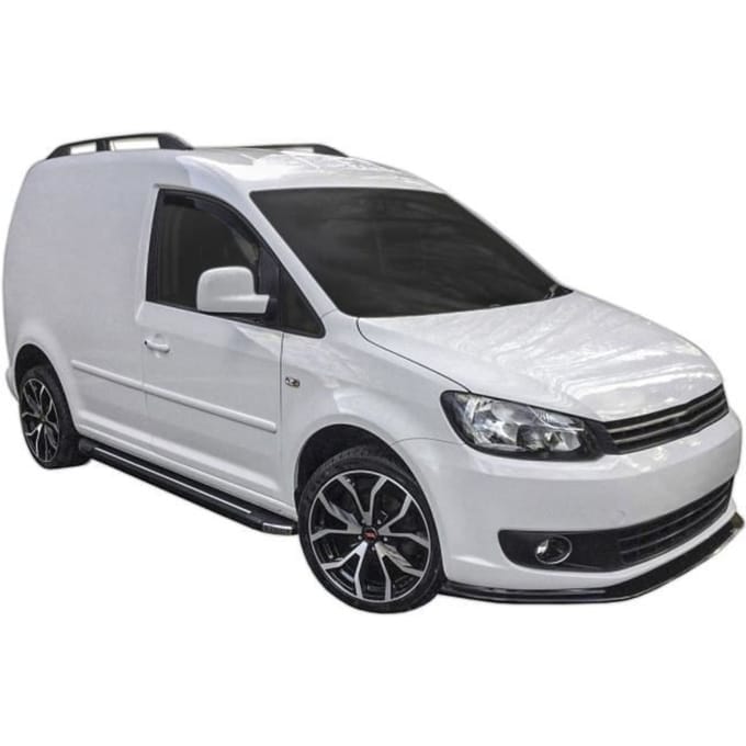 Déflecteurs d'air - SCOUTT - Volkswagen Caddy 2003-2020 - Fumé - Acrylique renforcé - Installation facile