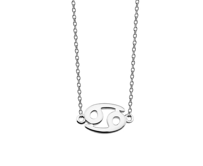 Kreeft Ketting Zilver Zodiac ZN007S