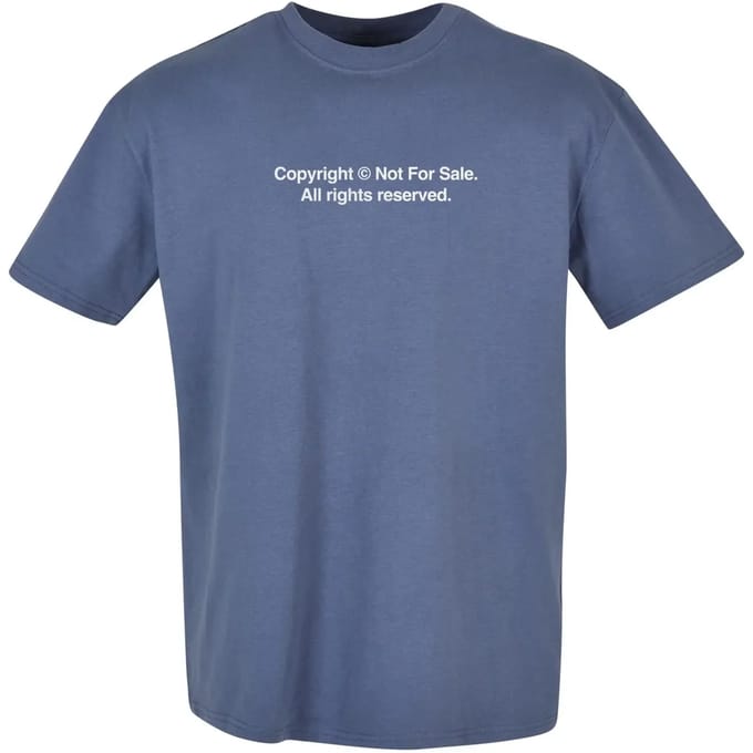 Mister Tee - Fingerprint Oversize Heren Tshirt - S