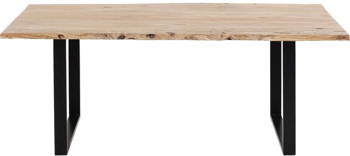 Kare Eettafel Harmony Acacia Black 200x100 cm