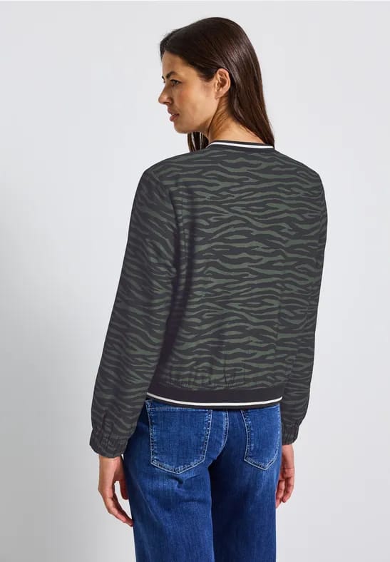 Gedessineerde blouson