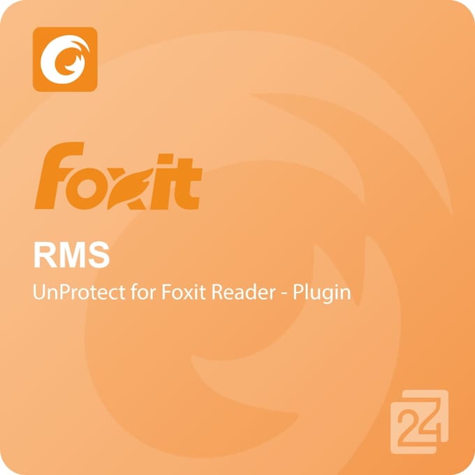 Foxit RMS UnProtect for Foxit Reader - Plugin 1 - 199 User