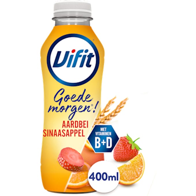 Goedemorgen drink aardbei sinaasappel