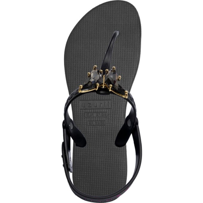 Uzurii | Teenslippers | Dames | Zwart | Maat 35/36