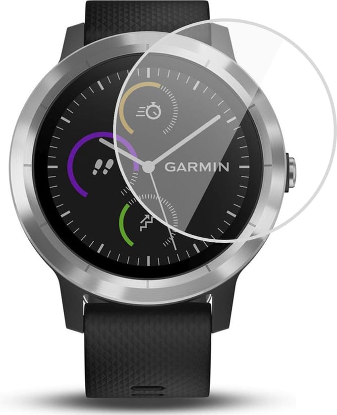 Screenprotector geschikt voor Garmin Vivoactive 3 - Screen Protector PET