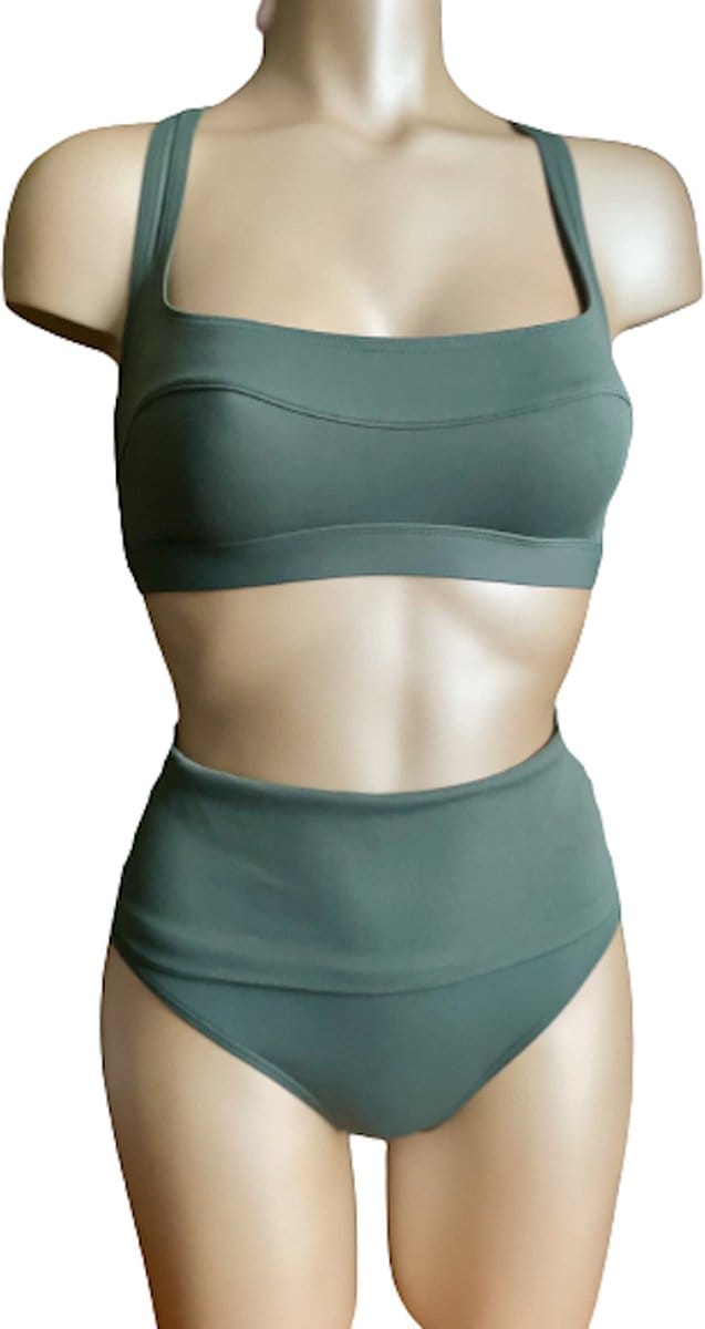 Prima Donna - Holiday - bikini set - groen - zonder beugel - maat 40 + 40