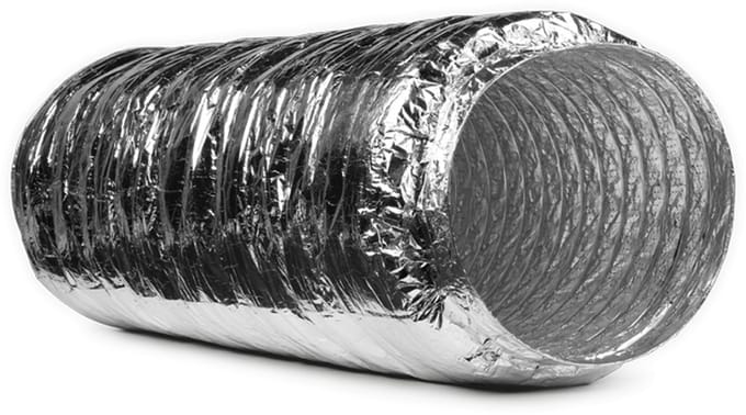 Flexibele geluiddemper voor WTW Ø 125 mm - lengte 0,5m