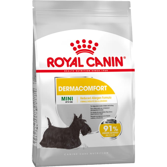3kg Dermacomfort Mini Royal Canin Care Nutrition Hondenvoer