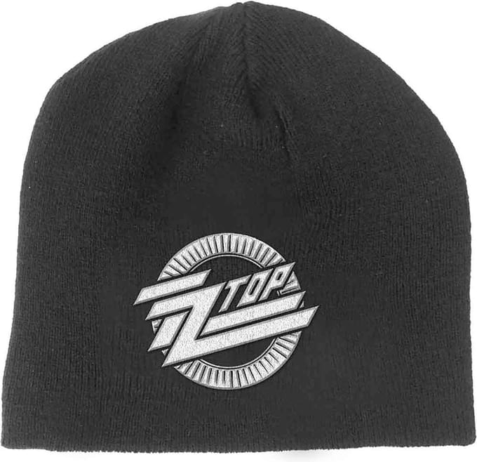 ZZ Top - Circle Logo Beanie Muts - Zwart