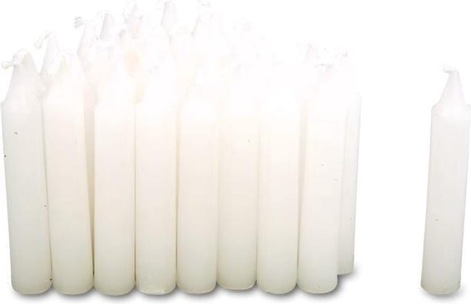 Small Foot - Candles White Small 36 pcs.