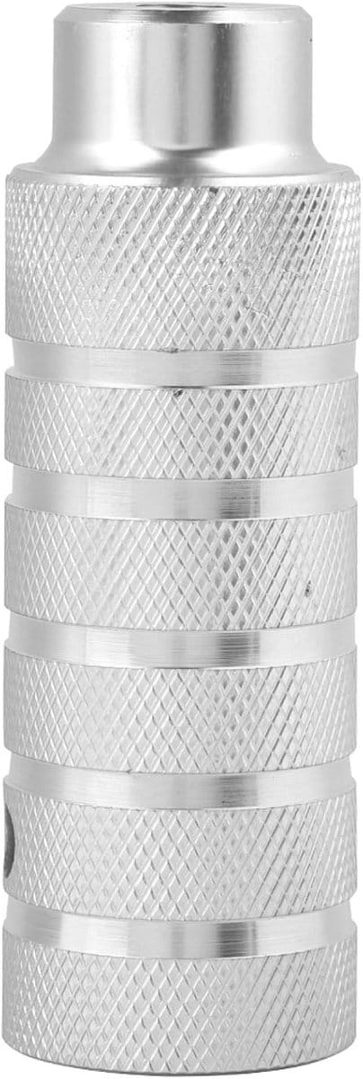 Fiets Voetsteunen - Fiets Pedaal - Extra Rust - Antislip Ontwerp - 110 mm Lengte - Zilver