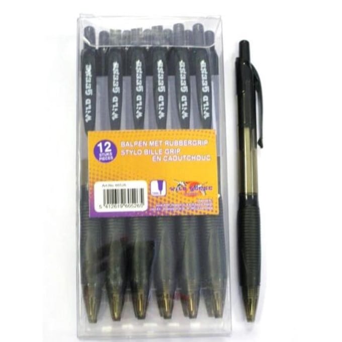 BALPEN " Wild Geese " Zwart Rubberen grip