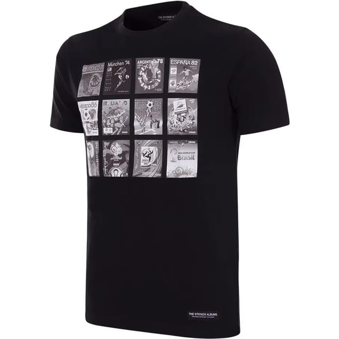 COPA - Panini FIFA WK Collage T-shirt - Heren - Zwart - M