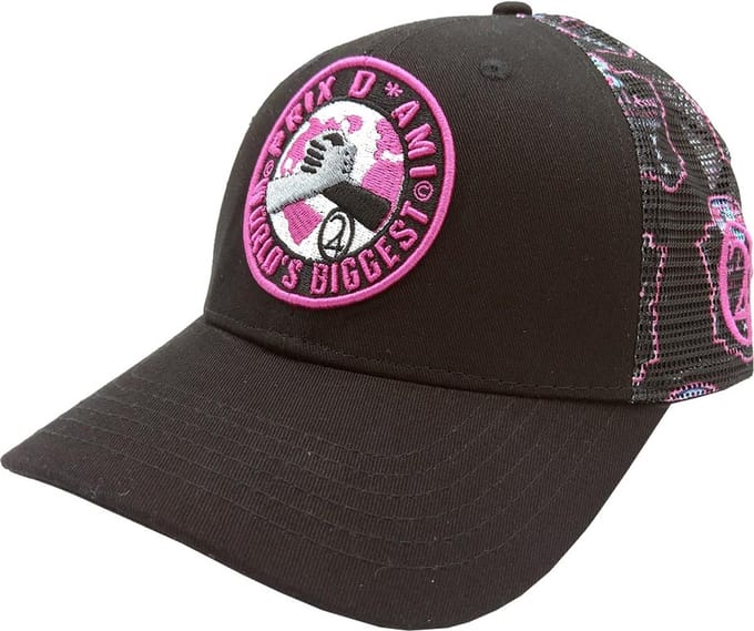 Prix D'ami Lauren Rose - Trucker Snapback Pat - One Size - Zwart