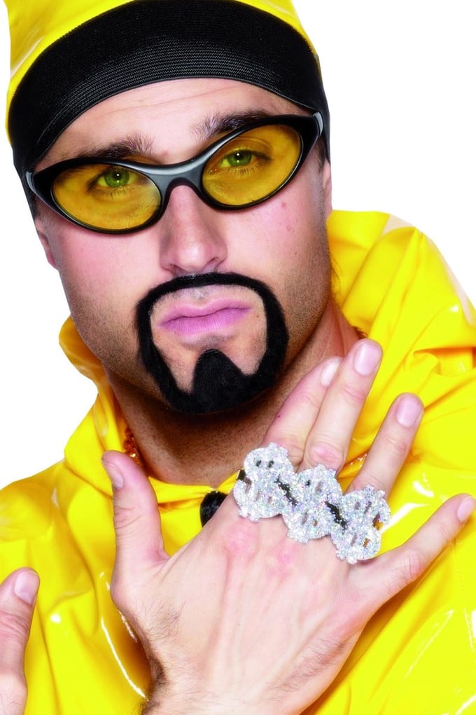 Dressing Up & Costumes | Costumes - 70s Disco Fever - 3 In 1 Dollar Rapper Ring