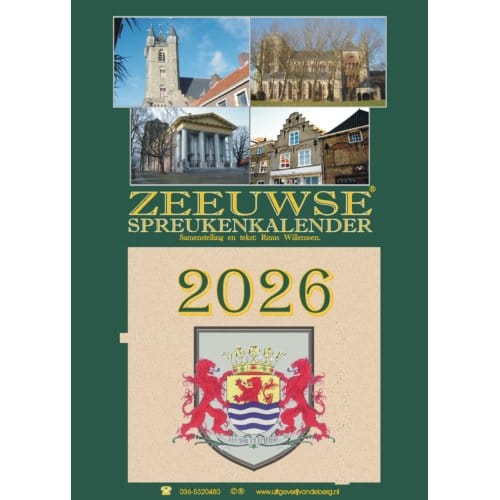 Zeeuwse Spreukenkalender / 2026 - Rinus Willemsen