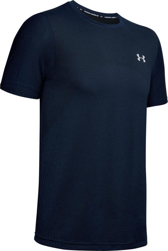 Under Armour Maat  S Seamless SS Heren Sportshirt  - Academy