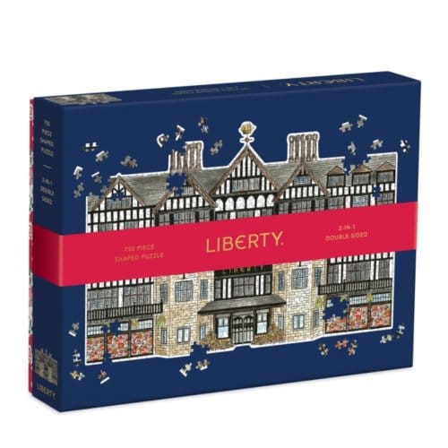 Liberty Tudor Building 750 Piece Shaped Puzzle - Liberty London