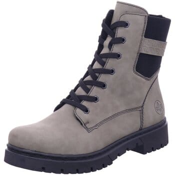 Rieker Veterboots beige Synthetisch - Maat 38