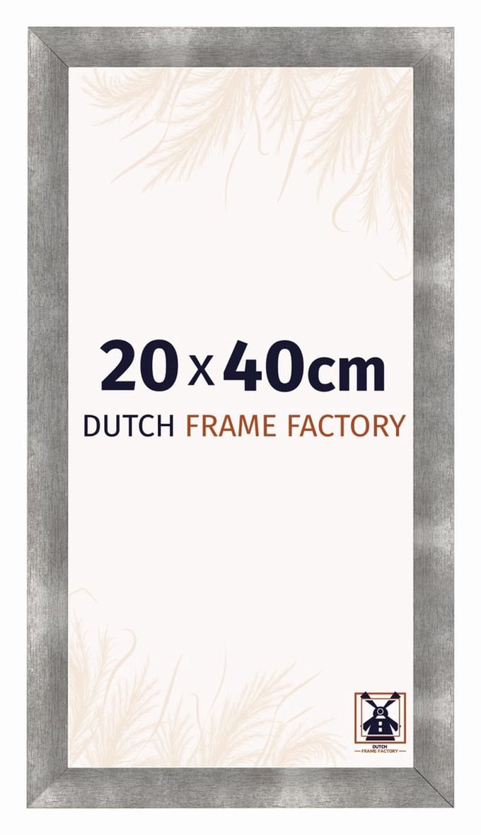 Fotolijst 20x40 cm - MDF - Metaal Vintage - Praag