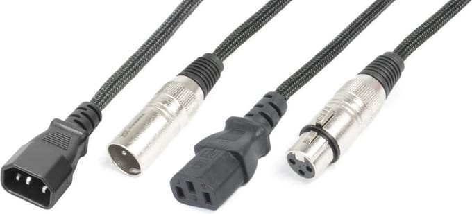 Combikabel – PD Connex LDI05 combikabel voor koppeling van lichteffecten, 5 meter. Twee kabels in één!